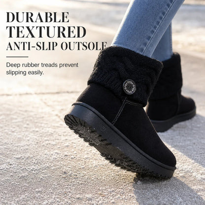 Women's Cable Knit Cuff Boots