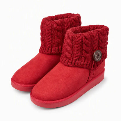 Women's Cable Knit Cuff Boots
