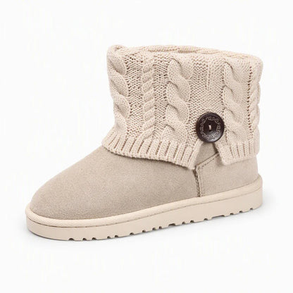 Women's Cable Knit Cuff Boots