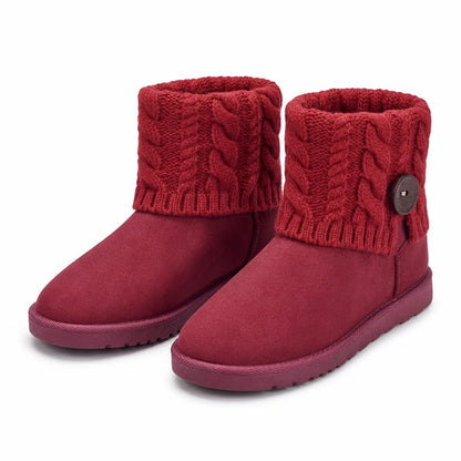 Women's Cable Knit Cuff Boots