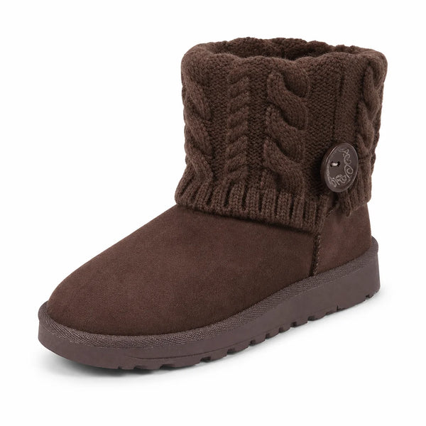 Women's Cable Knit Cuff Boots