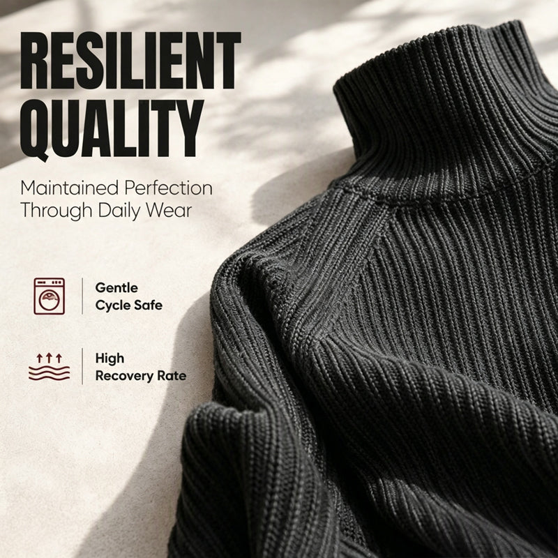 Women's Turtleneck Sweater Dress