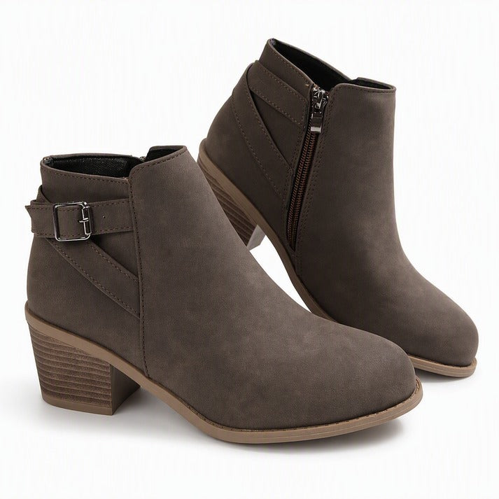 Women's Buckle Ankle Boots
