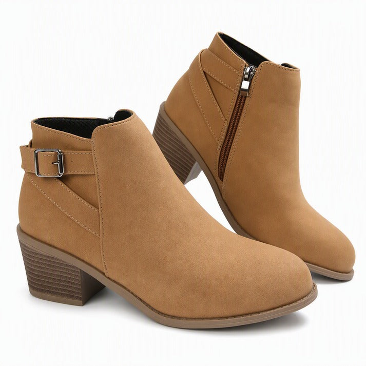 Women's Buckle Ankle Boots