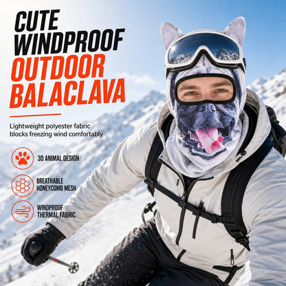 Animal Face Full-Coverage Balaclava