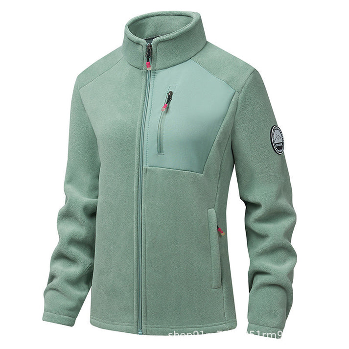 Women's Full-Zip Stand Collar Jacket