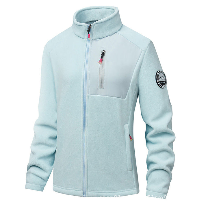 Women's Full-Zip Stand Collar Jacket