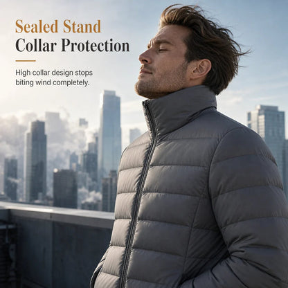 Men's Quilted Puffer Jacket