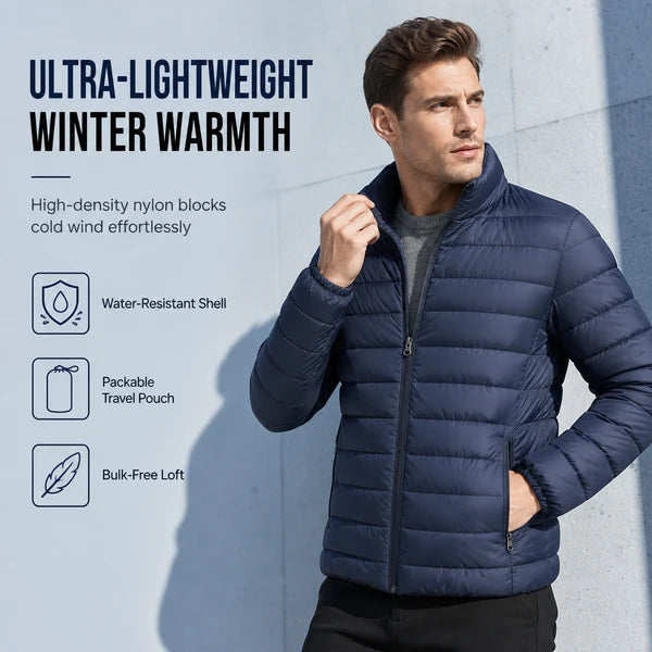 Men's Quilted Puffer Jacket
