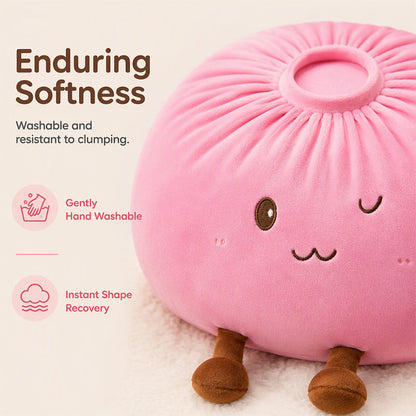 Cute Steamed Bun Plush Pillow