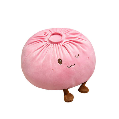 Cute Steamed Bun Plush Pillow