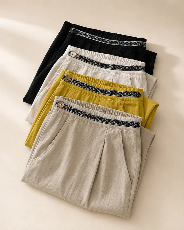 Women’s High-Waisted Wide-Leg Pants