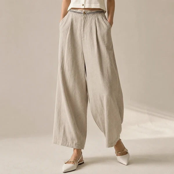 Women’s High-Waisted Wide-Leg Pants
