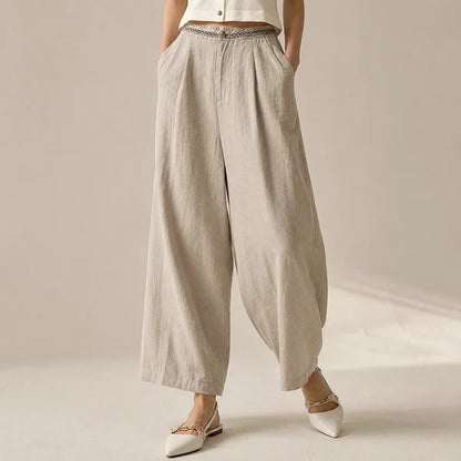 Women’s High-Waisted Wide-Leg Pants