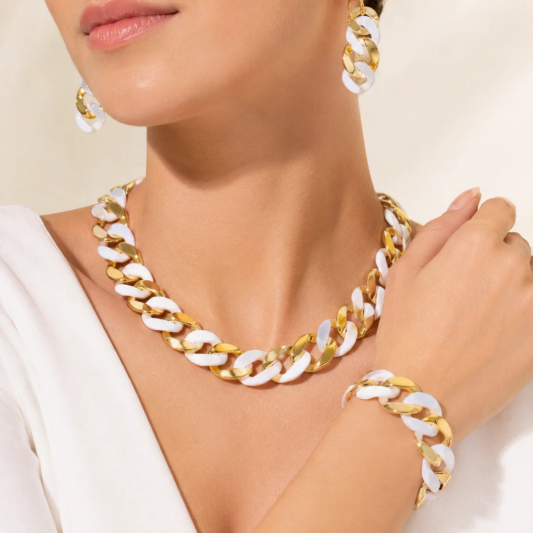 Chunky Chain Jewelry Set