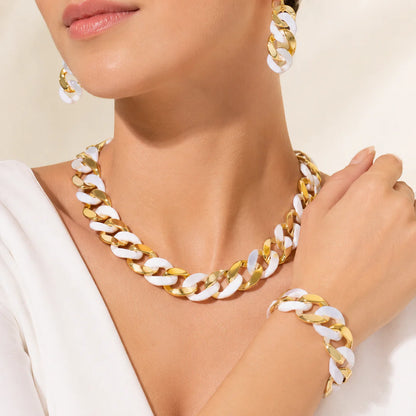 Chunky Chain Jewelry Set