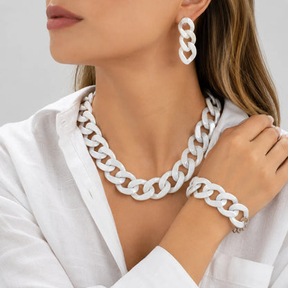 Chunky Chain Jewelry Set