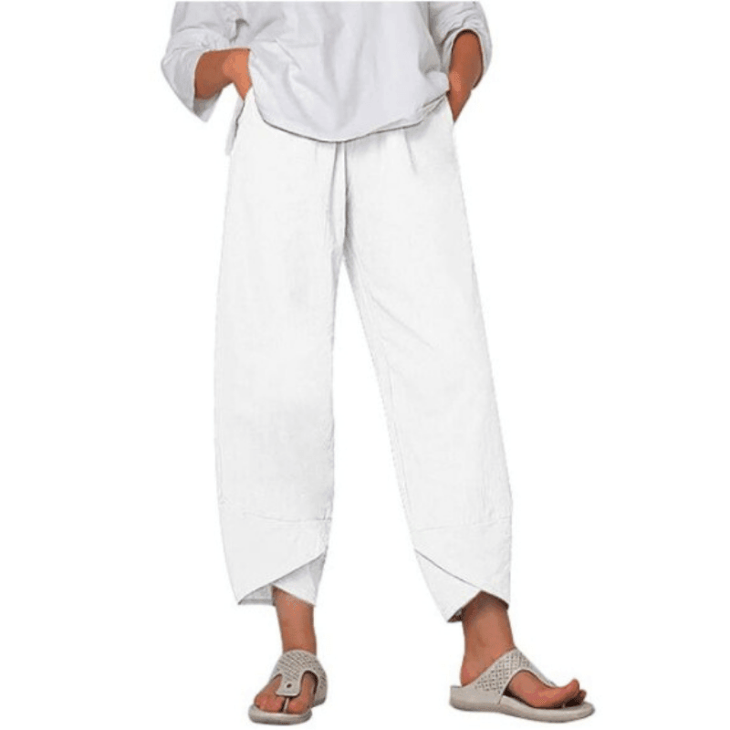 Women’s Asymmetrical Relaxed Fit Casual Pants