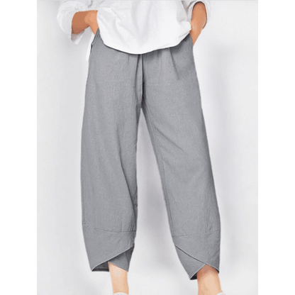 Women’s Asymmetrical Relaxed Fit Casual Pants