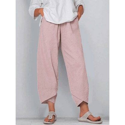 Women’s Asymmetrical Relaxed Fit Casual Pants