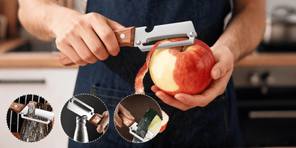 Multi-Function Stainless Steel Vegetable Peeler Tool