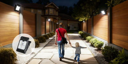 Solar Motion Sensor Clip Light