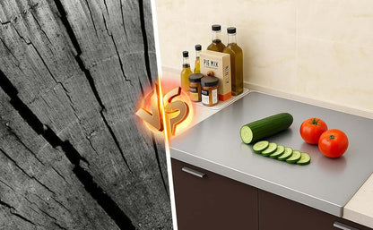 Stainless Steel Durable Kitchen Cutting Board