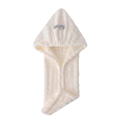 Women's Hooded Hair Wrap Towel