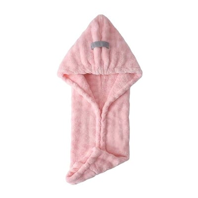 Women's Hooded Hair Wrap Towel
