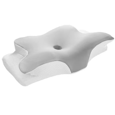 Contoured Dual-Height Memory Foam Pillow