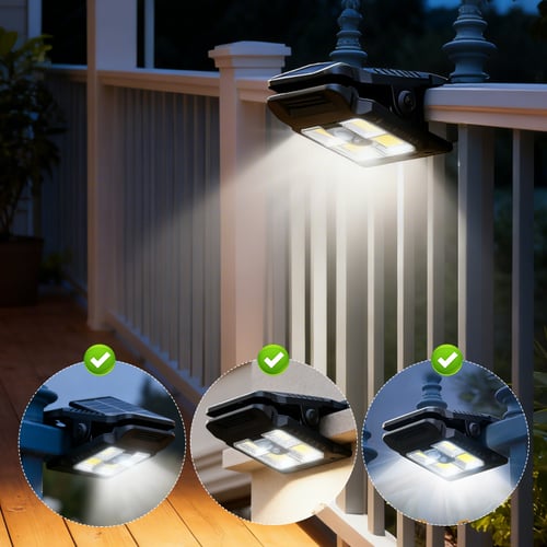 Solar Motion Sensor Clip Light