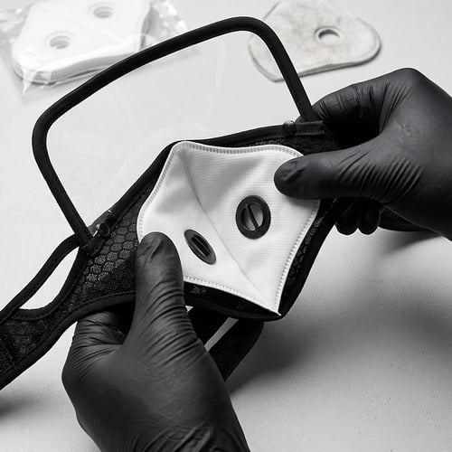 Unisex Dual-Valve Filter Face Mask