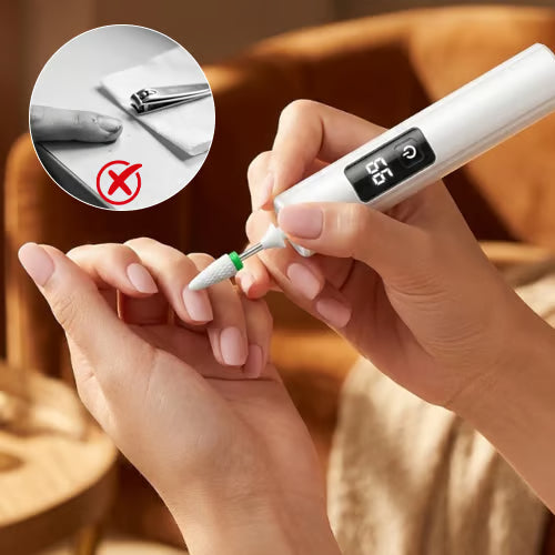 Electric Nail Grinder with LED Light