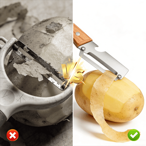 Multi-Function Stainless Steel Vegetable Peeler Tool