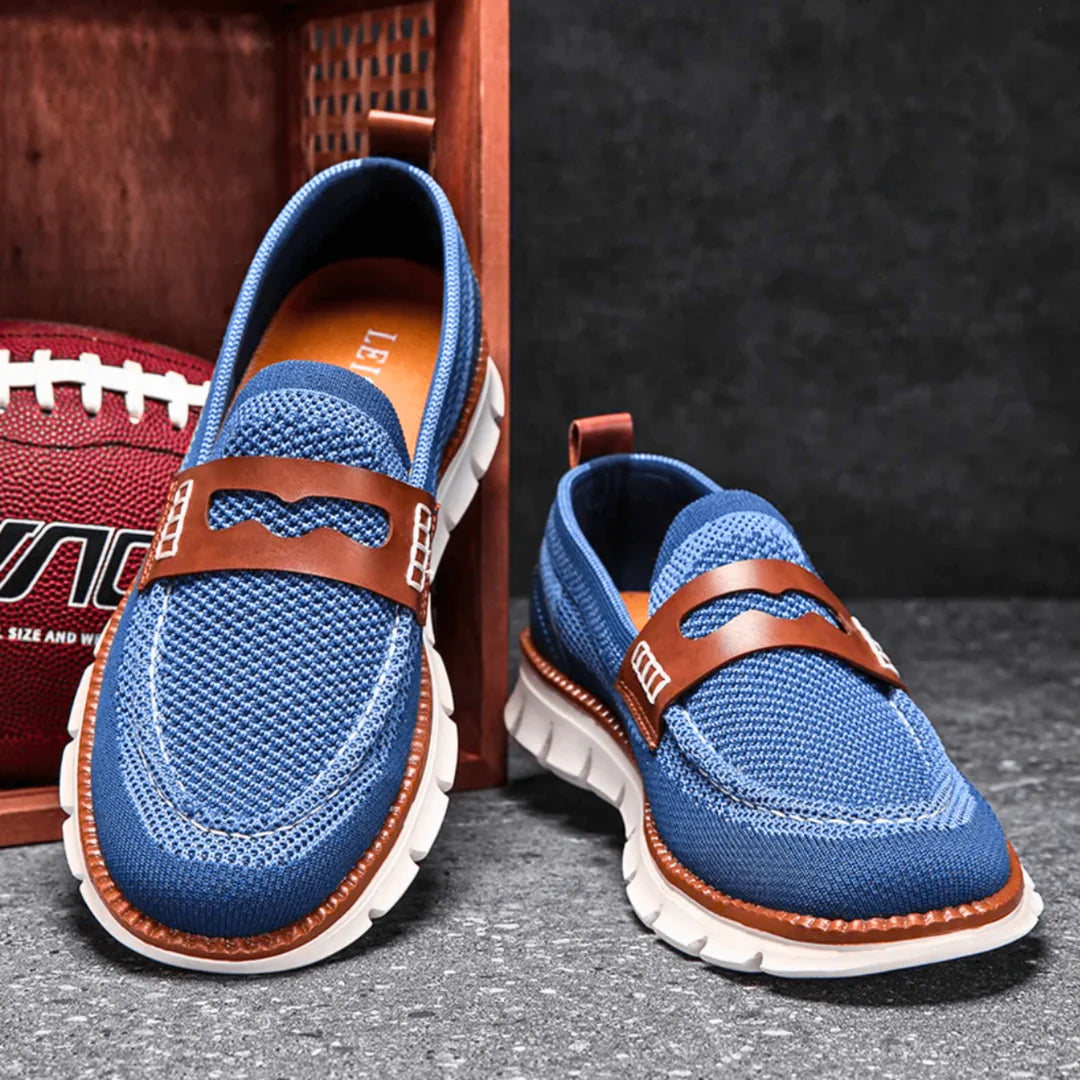 Men's Knit Slip-On Loafers