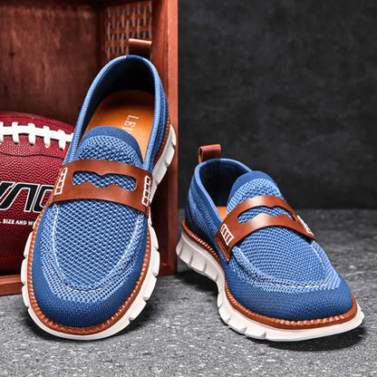 Men's Knit Slip-On Loafers