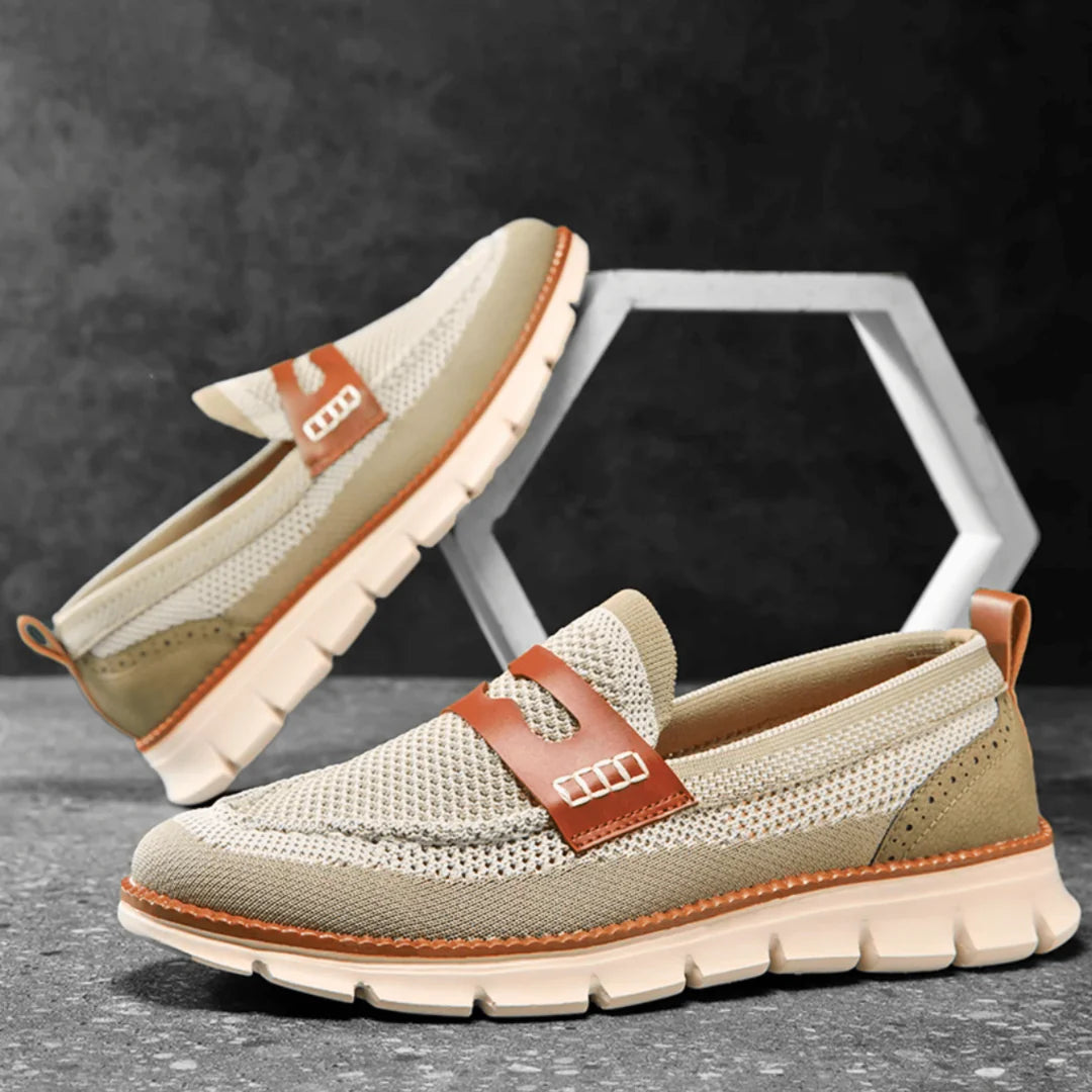 Men's Knit Slip-On Loafers