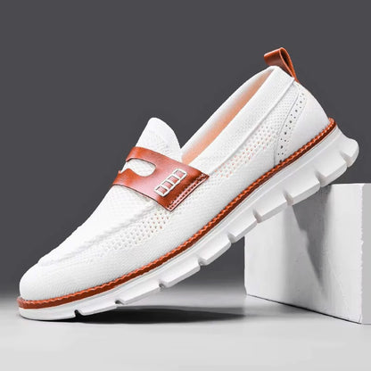 Men's Knit Slip-On Loafers