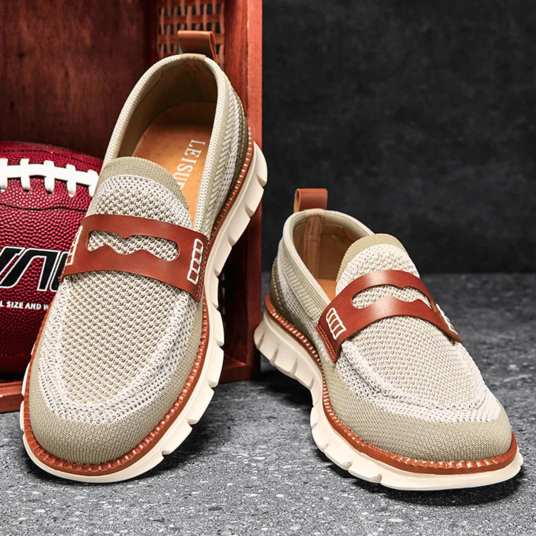 Men's Knit Slip-On Loafers