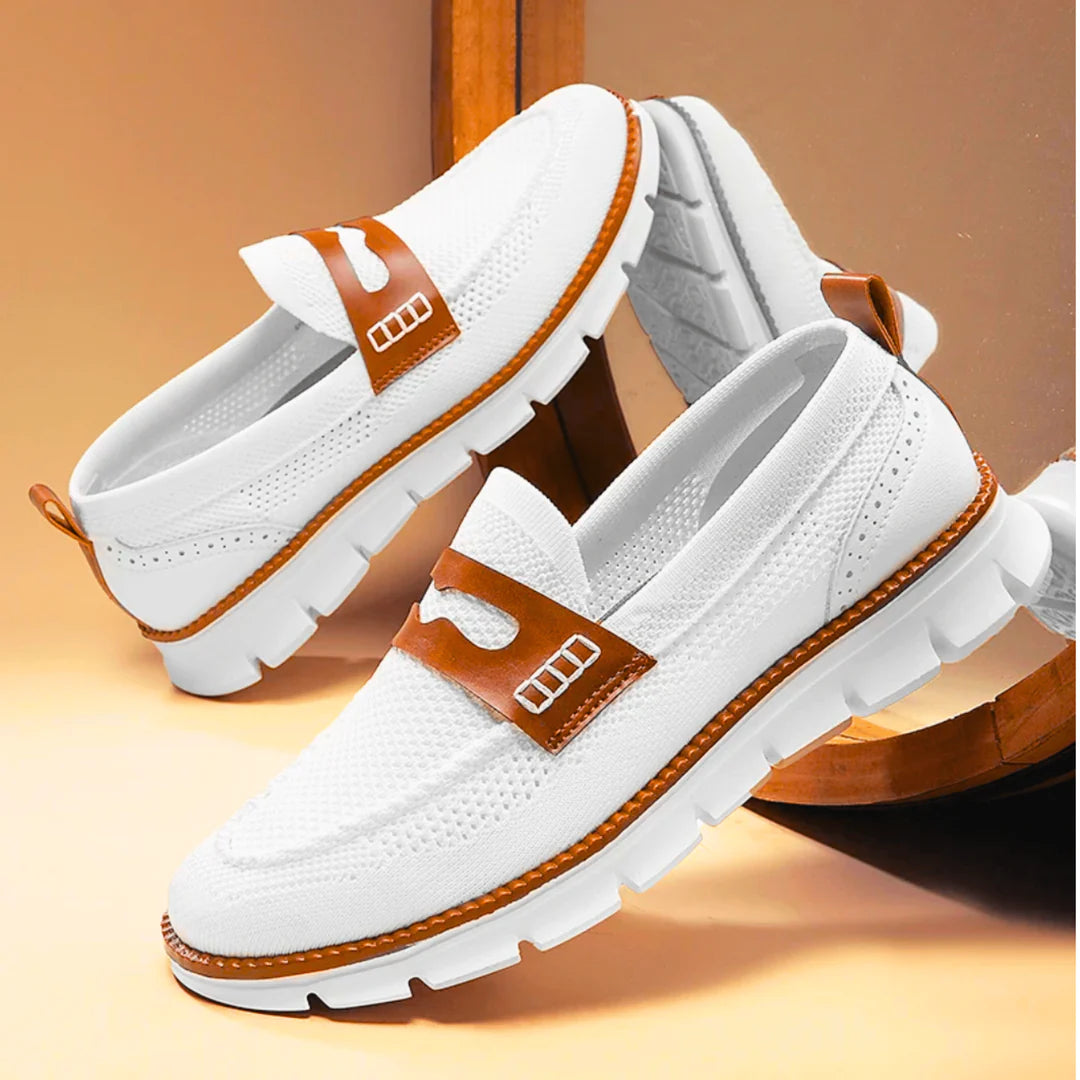 Men's Knit Slip-On Loafers