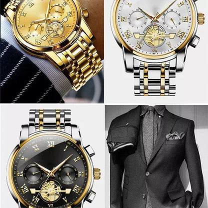 Men’s Dodecagon Quartz Watch